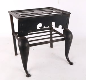English Iron Fireplace Footman