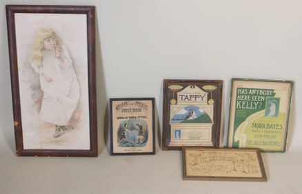 Group of Assorted Works of Art