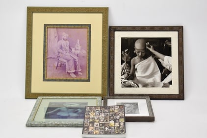 Four Photographs of Asian People