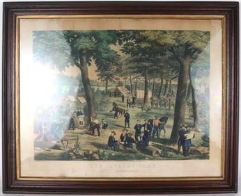 Four Prints Depicting American War Scenes
