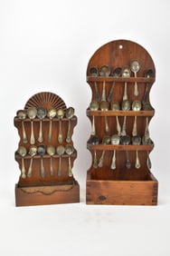 Group of Assorted Silver Plated Sugar Shell Spoons
