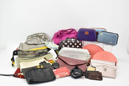Large Group of Travel Bags and Accessories