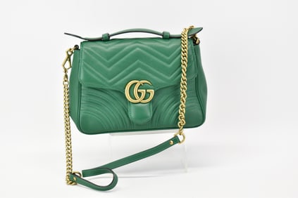 Gucci Style GG Marmont Matelasse Leather Handbag