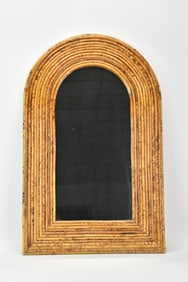 Modern Baboo Style Hanging Wall Mirror