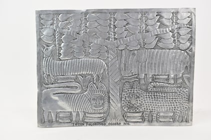 Toyin Folorunso Embossed Kingdom of Animals