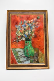 Mortimer A. Hays Oil On Canvas Still Life