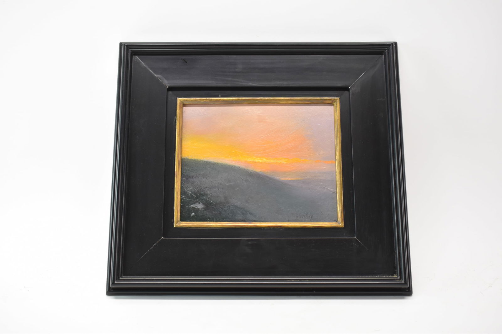 Contemporary Oil on Paper Last Light Acadia (1 of 9)