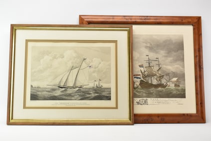 The America Schooner, 170 Tons Sailing Print