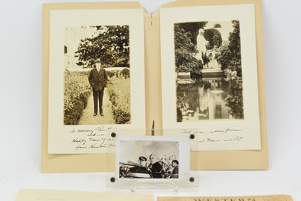 President Herbert Hoover Christmas Greeting Photo's