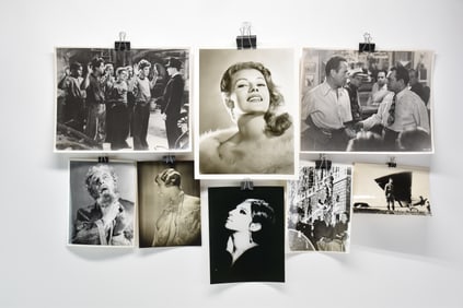 Group of Assorted Celebrity Photos and Ephemera