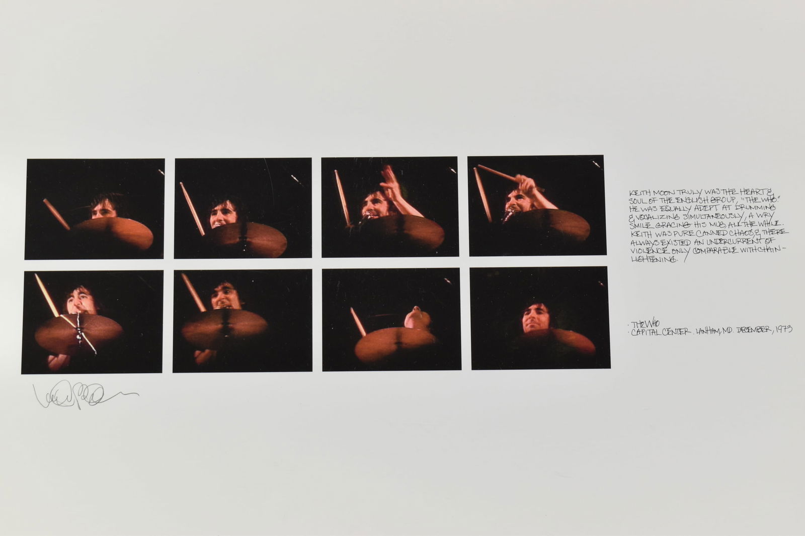 Vintage The WHO Keith Moon Photo Collage (1 of 9)