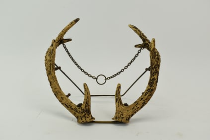 Painted Antler Style Desktop or Hanging Frame