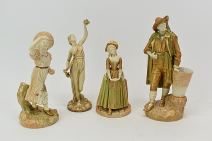Group of Four Royal Worcester Porcelain Figures