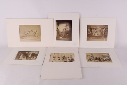 Six Vintage Japanese, Photographs