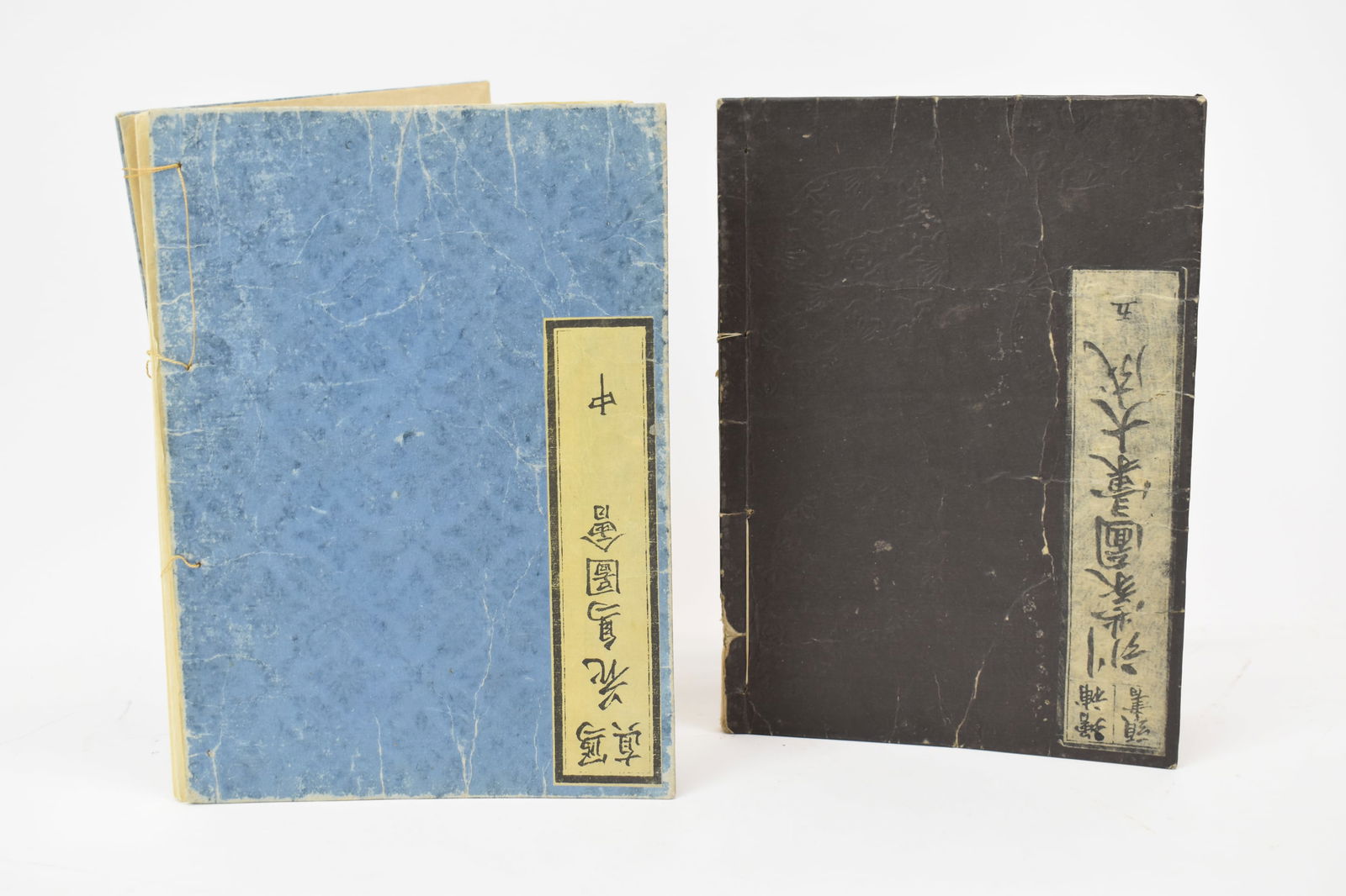Two Antique Japanese Woodblock Print Books (1 of 9)