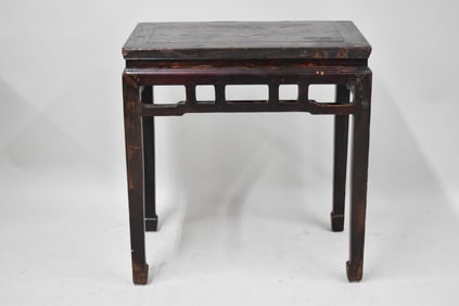 Vintage Hardwood Asian Altar Table