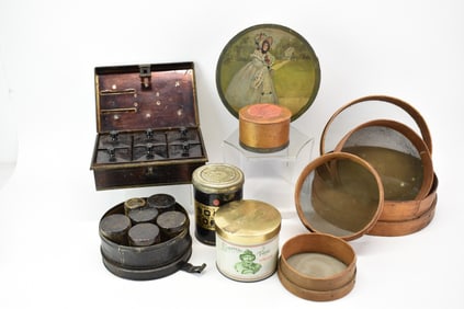 Group of Antique Pantry Items