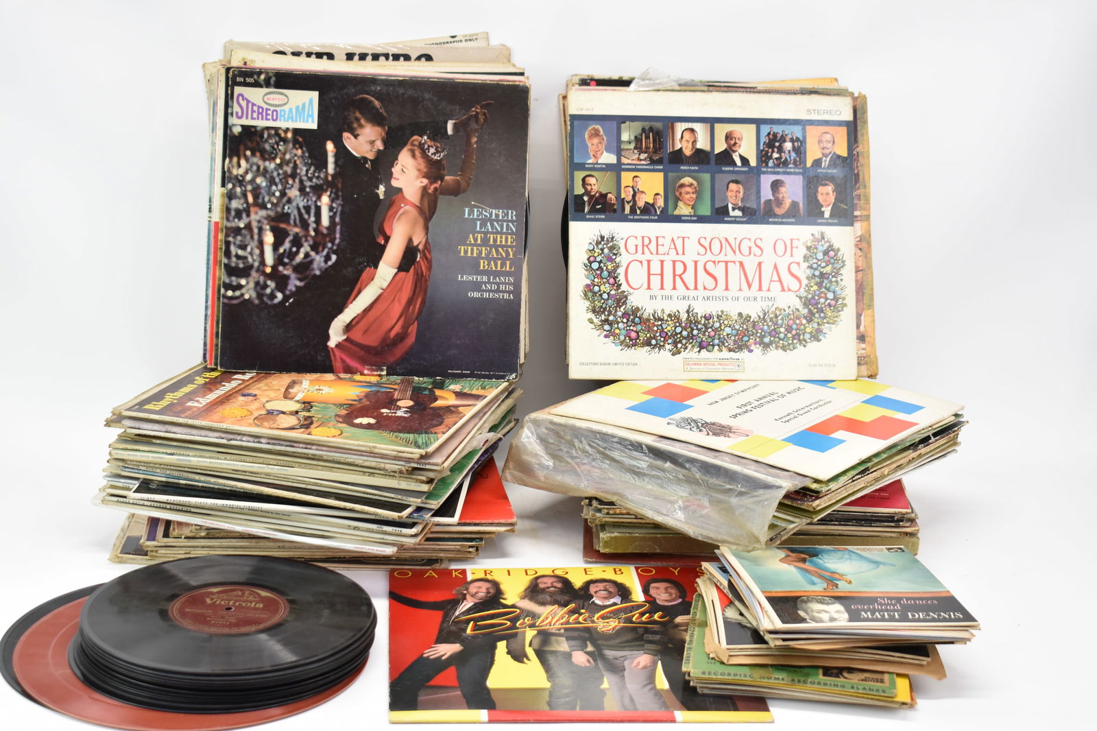 Large Group of Assorted Vintage Records (1 of 12)