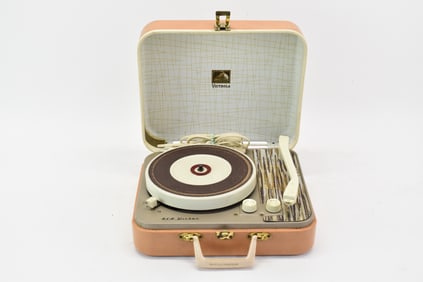 Vintage RCA Victor Victrola Record Player