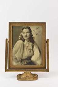 Autographed Portrait of Yvonne DeCarlo