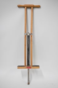 Vintage Wooden Master Pogo Stick