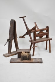 Antique Wooden Yarn Wool Winder