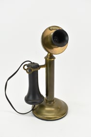 Vintage Western Electric Brass Telephone