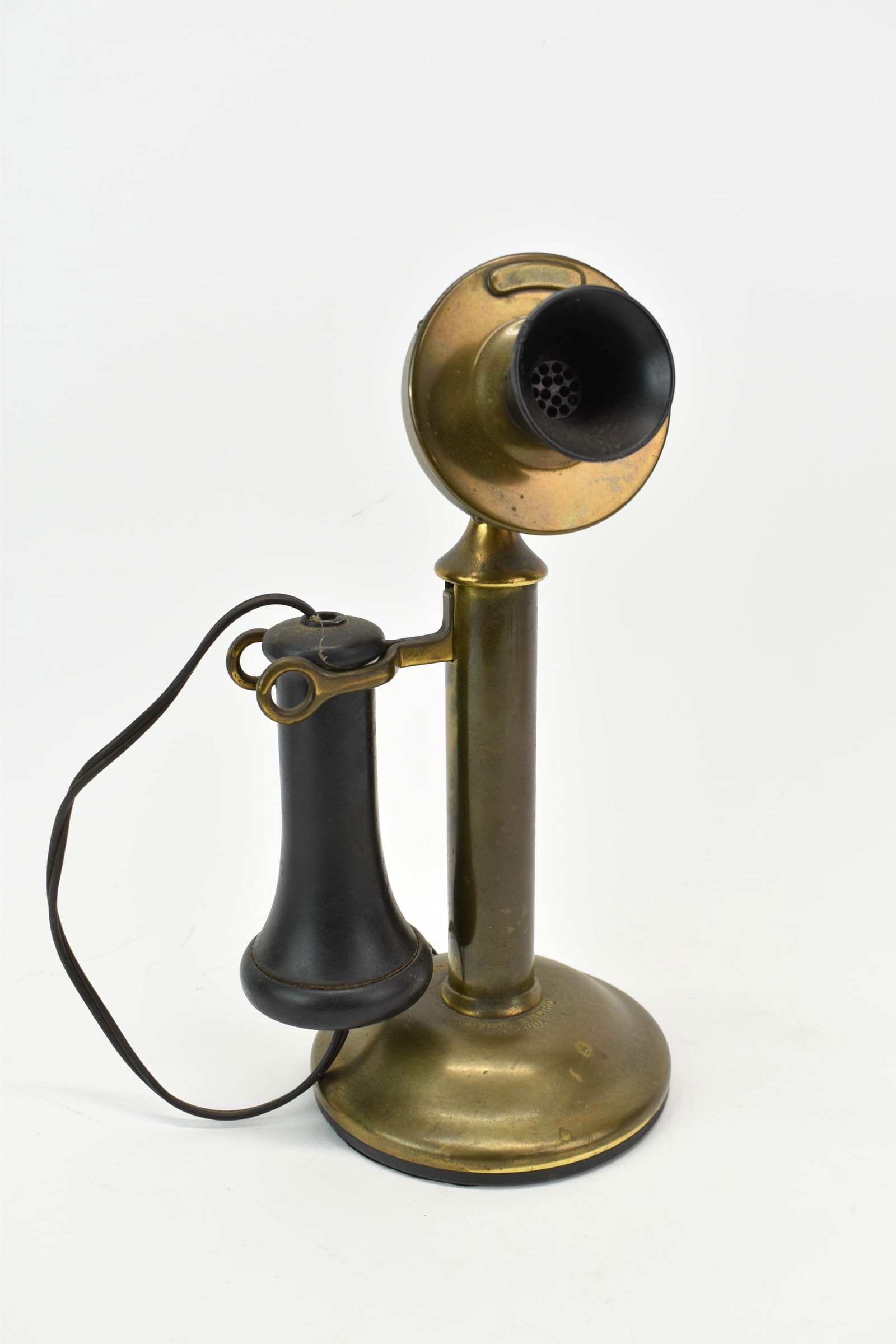 Vintage Western Electric Brass Telephone (1 of 7)