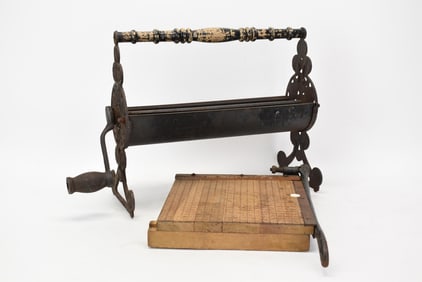 Antique Paper Log Roller