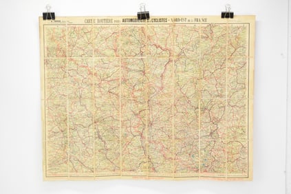 Antique Carte Taride de France Map
