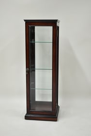 Mahogany Glass Display Case