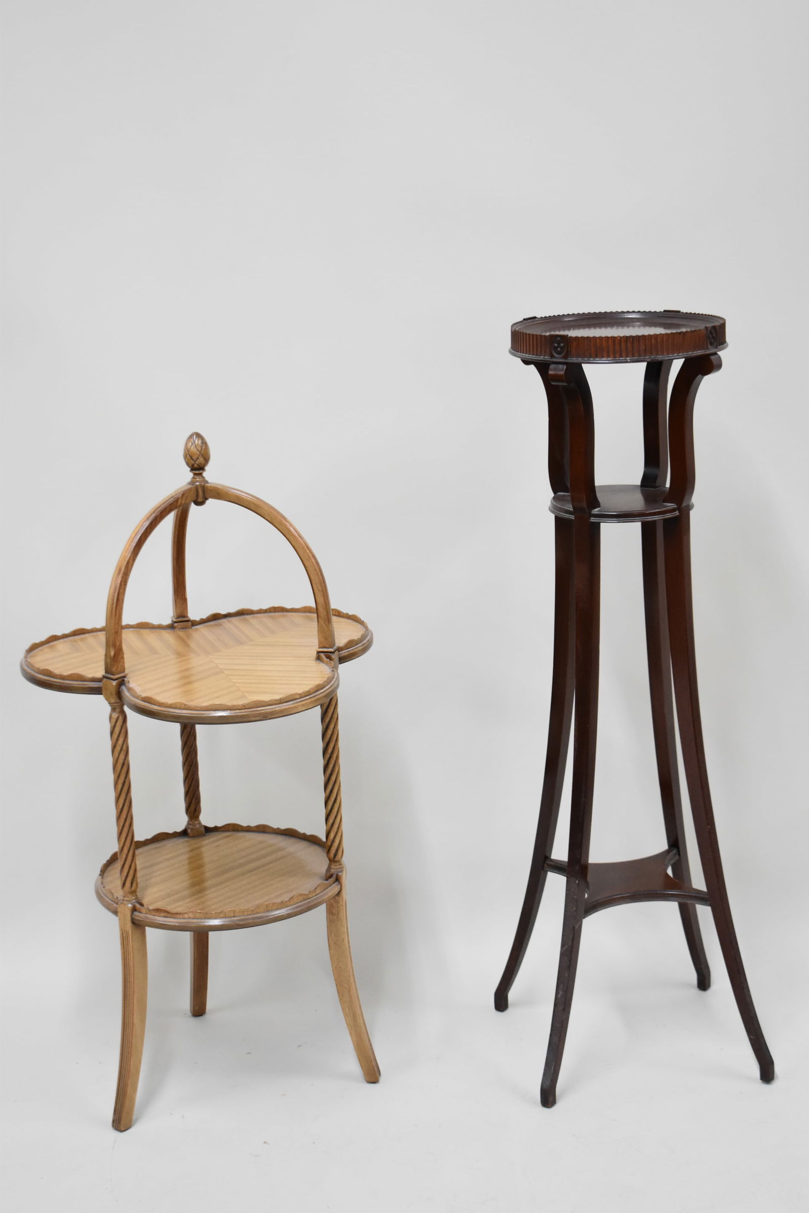 Heirloom Quality Mahogany Plant Stand (1 of 10)