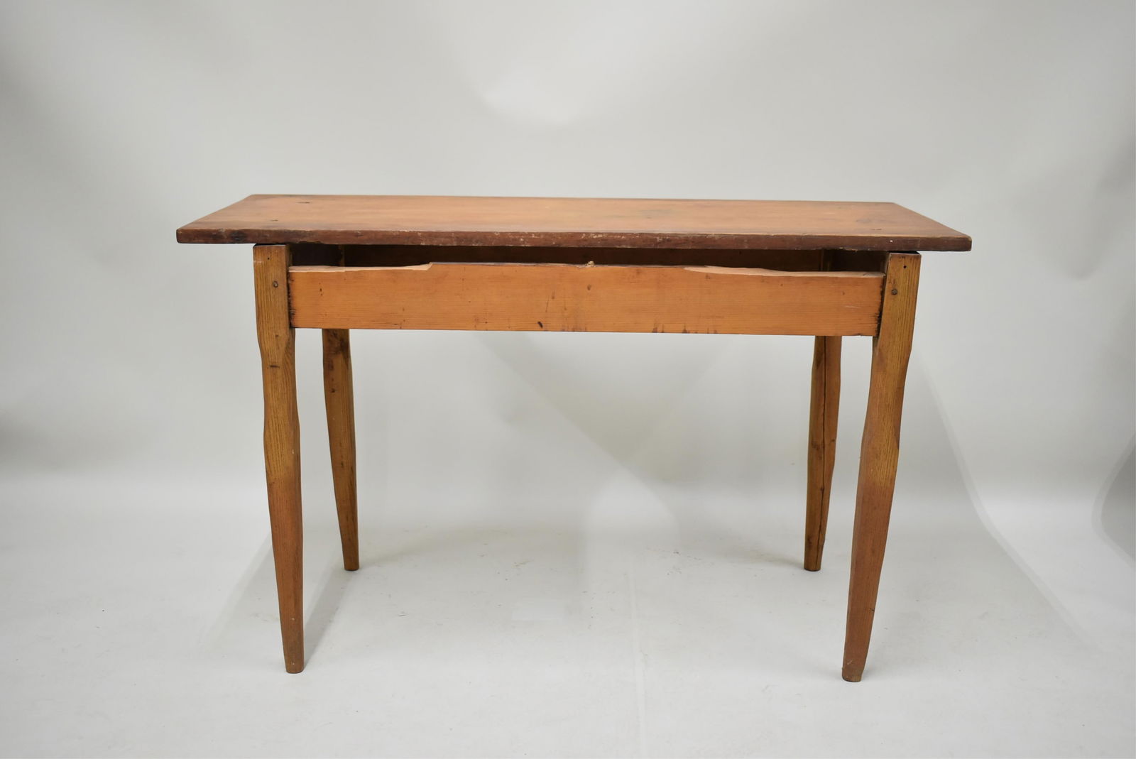 Antique Wooden Table Top and Base (1 of 8)