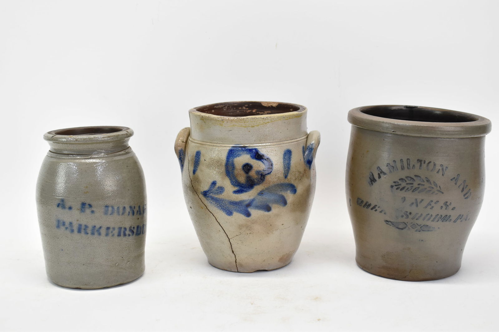 Hamilton and Jones Greensboro Pa Stoneware Crock (1 of 11)