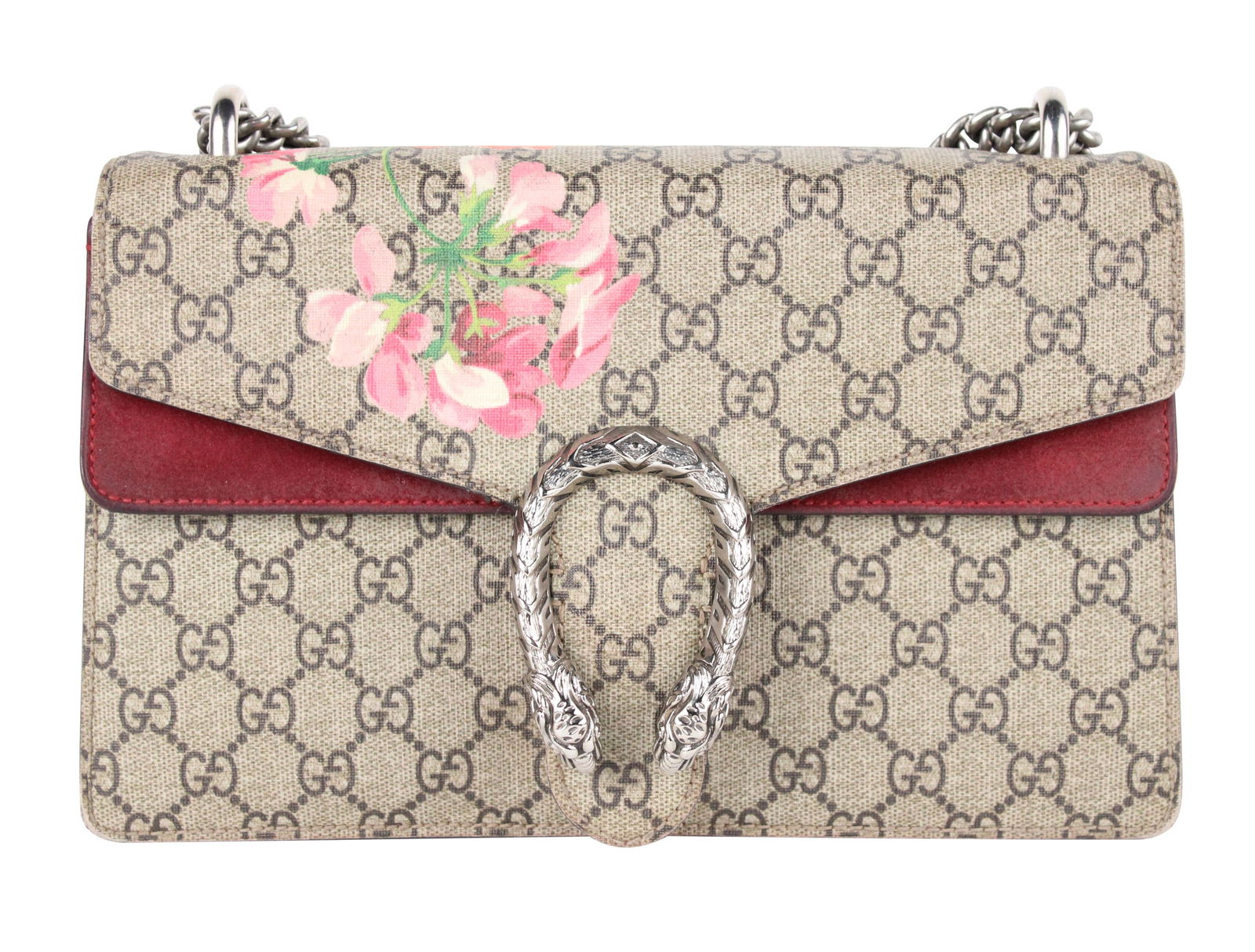 Gucci Dionysus Painted GG Coated Blooms Print Bag (1 of 12)