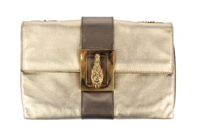 Gucci Tiger Head Clasp Shoulder Bag