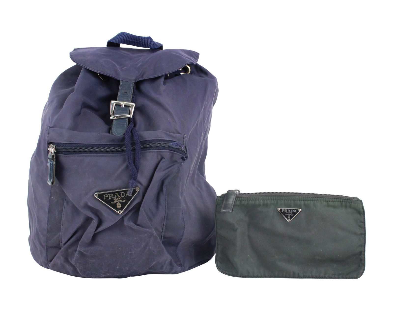 Prada Green Nylon Pouch (1 of 16)