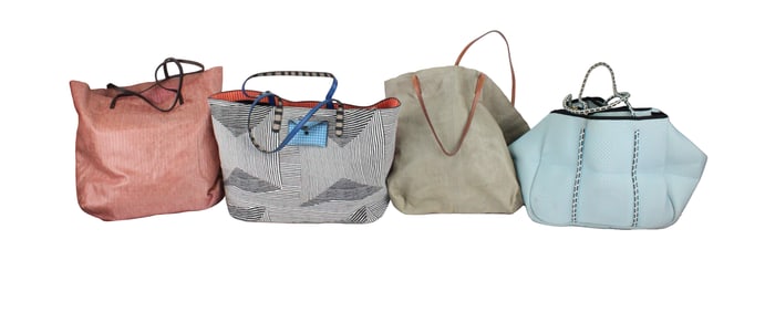 Two Linde Gallery St. Barth Tote Bags