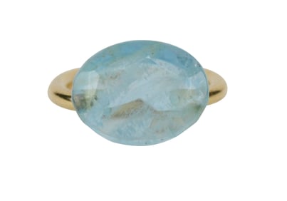 Marie Helene DeTaillac 22k Swivel Ring