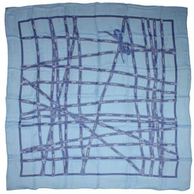 Hermes "Bolduc" Silk Scarf