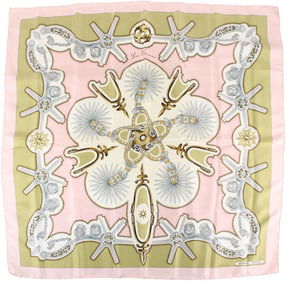 Hermes "Les Eperons" Silk Scarf