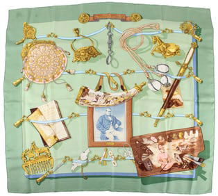 Hermes "Memoire d'Hermes" Silk Scarf
