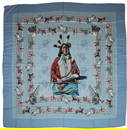 Hermes Cashmere and Silk "Pani La Shar Pawnee" Scarf