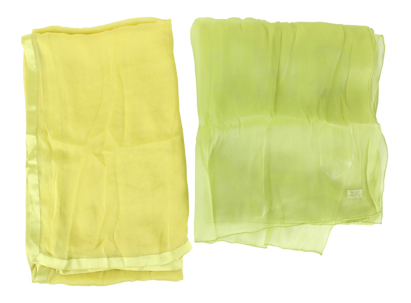 Chanel Green Silk Scarf (1 of 10)