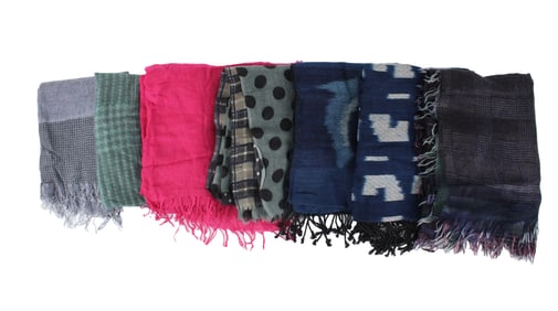 Four Faliero Sarti Scarves