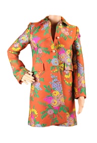 Gucci Floral Print Coat