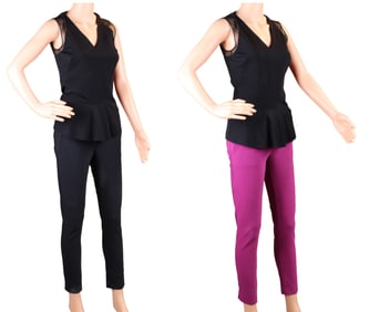 Stella McCartney Black Beaded Sleeveless Top