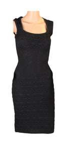 Alaia Black Sleeveless Dress