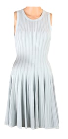 Alaia Light Blue Sleeveless Dress