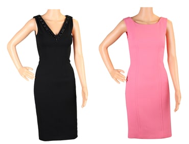 Two Prada Cocktail Dresses